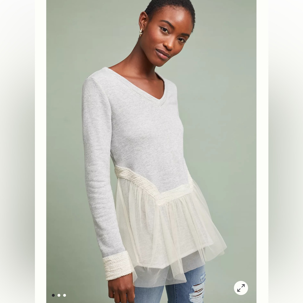 Anthropologie Amadi Nutcracker Nutcracker Sweatshirt